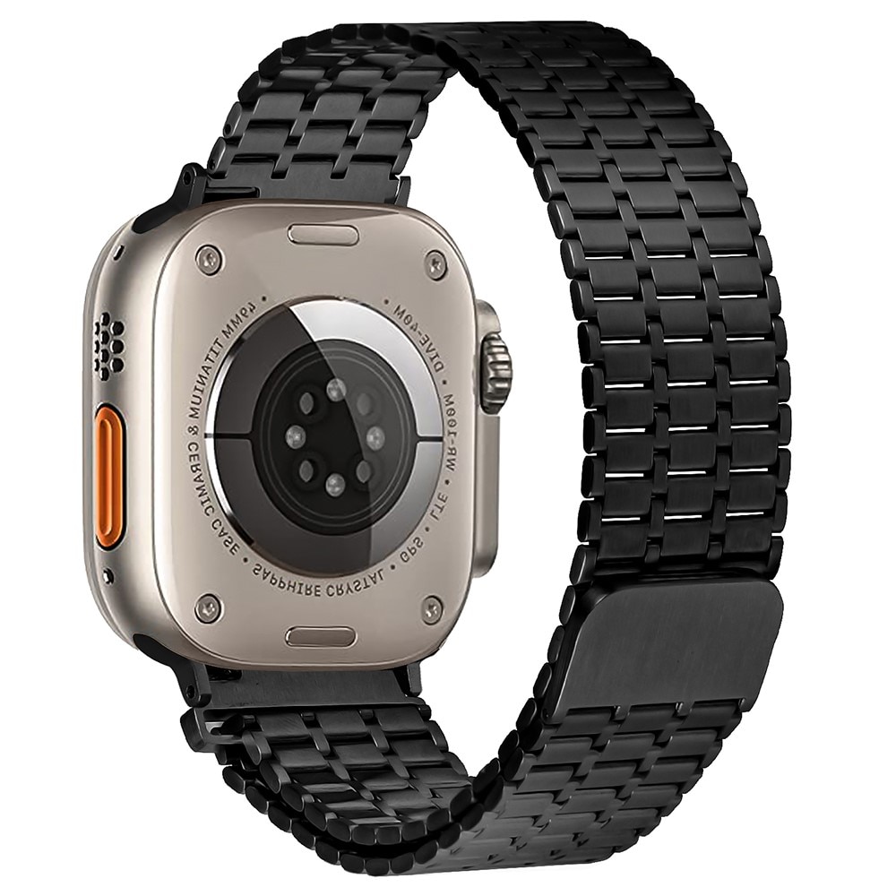 Business Magnetic Armbånd Apple Watch 44mm sort