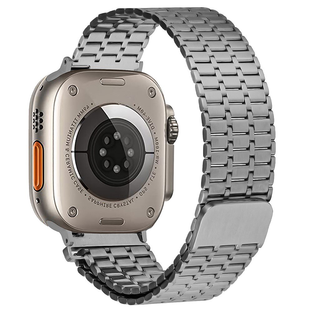 Business Magnetic Armbånd Apple Watch 41mm Series 9 grå