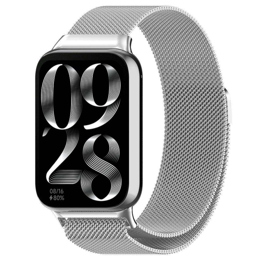 Armbånd Milanese Xiaomi Smart Band 8 Pro Sølv