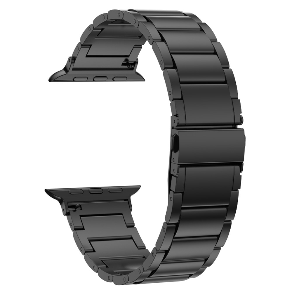 Titaniumarmbånd Apple Watch 41mm Series 8 sort