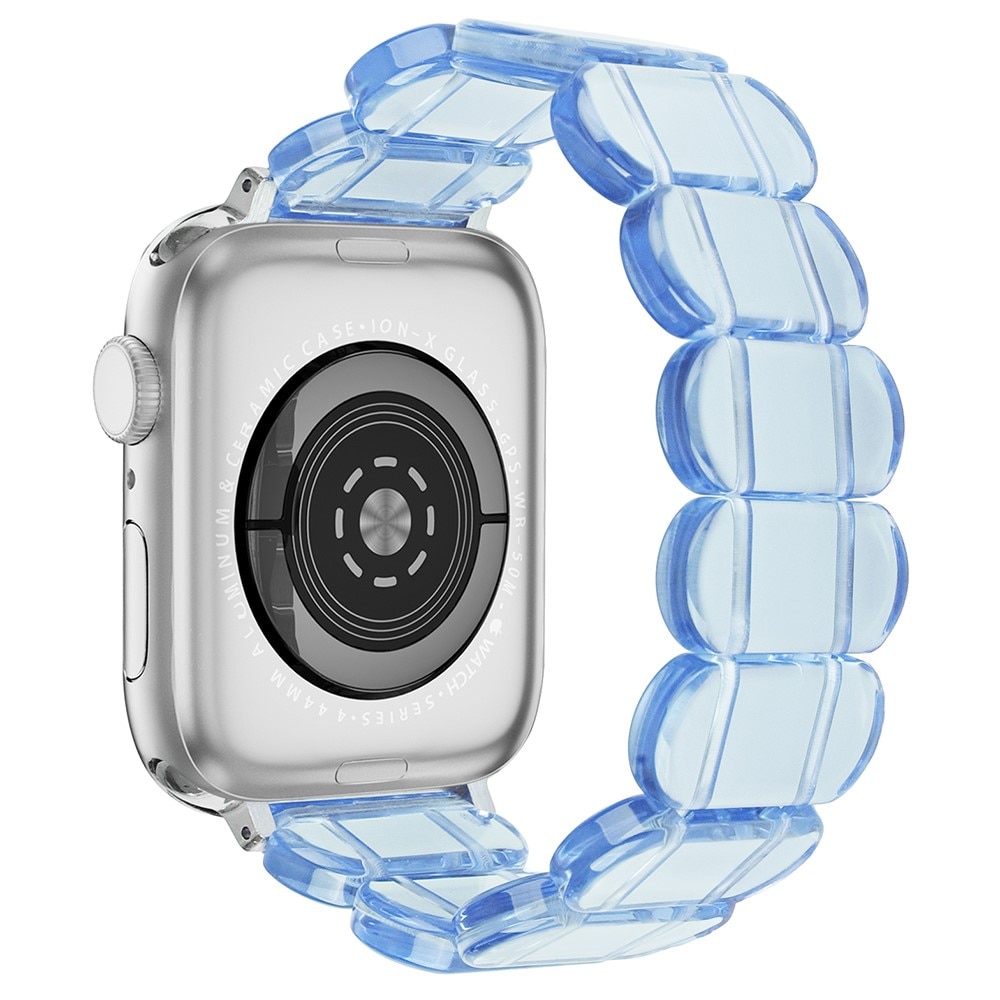 Elastiskt resinarmbånd Apple Watch 41mm Series 7 blå