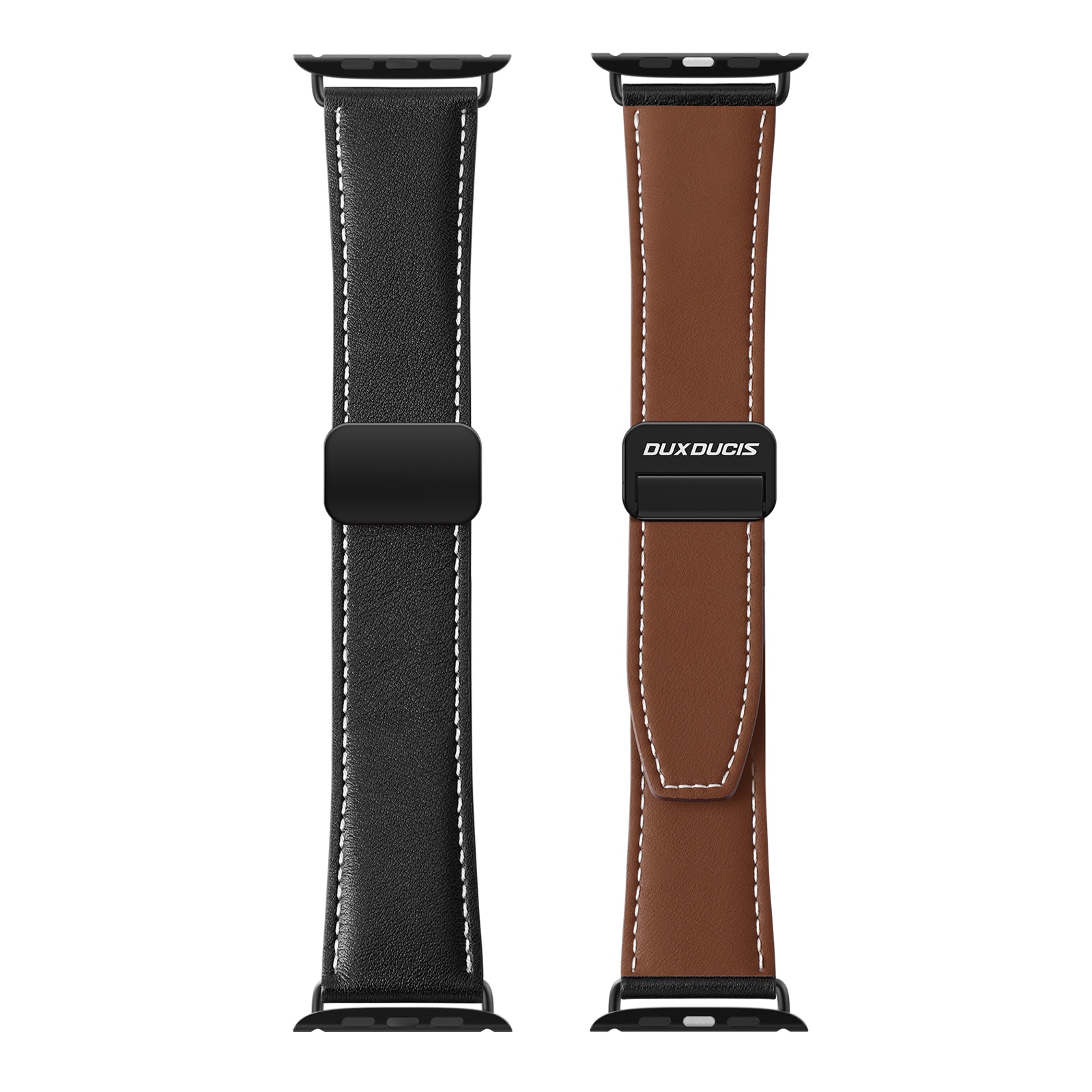 Læderrem Apple Watch Series 11 46mm Brun