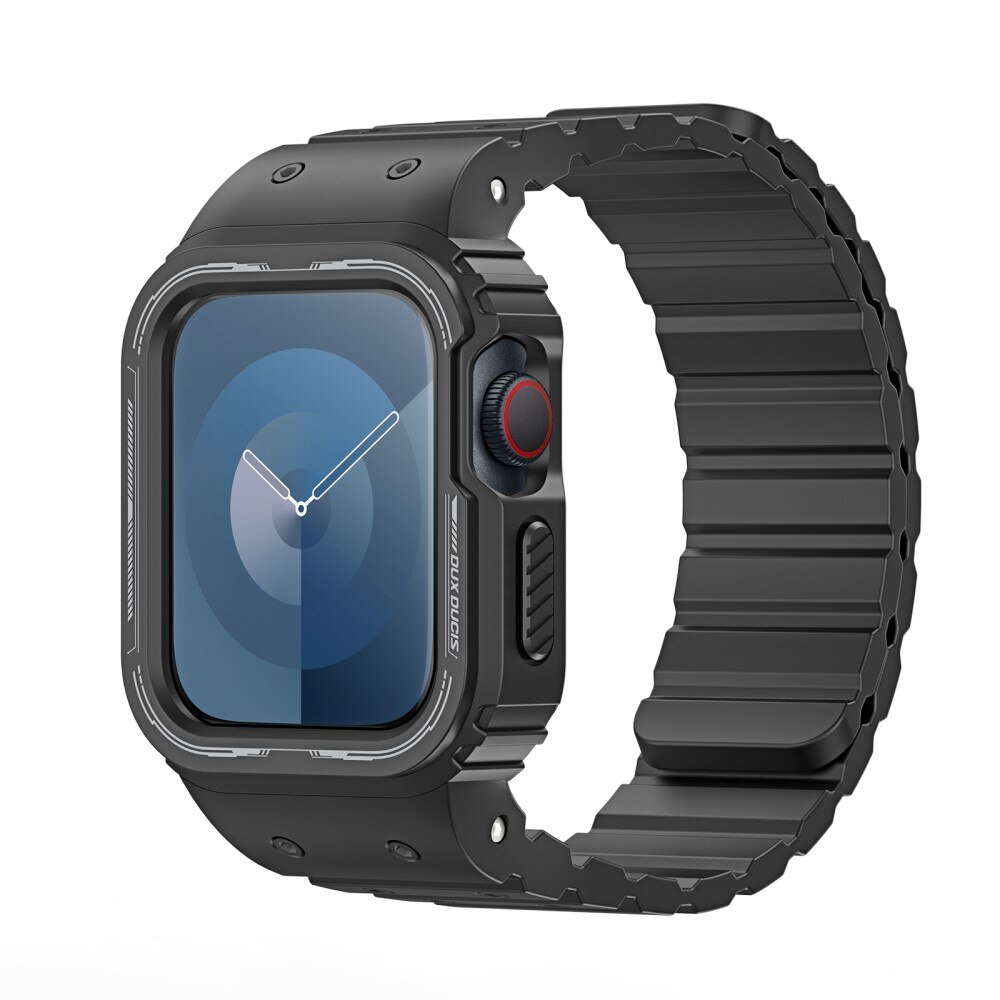 OA Series Cover + Silikonearmbånd Apple Watch SE 40mm sort