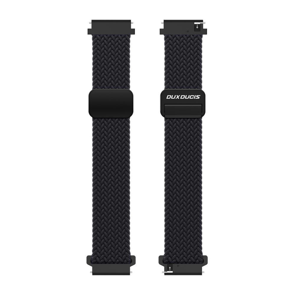 Nylon Woven Armbånd OnePlus Watch 2 sort
