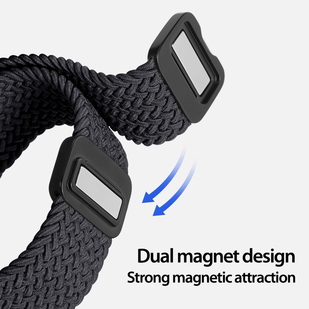 Nylon Woven Armbånd Amazfit Balance sort