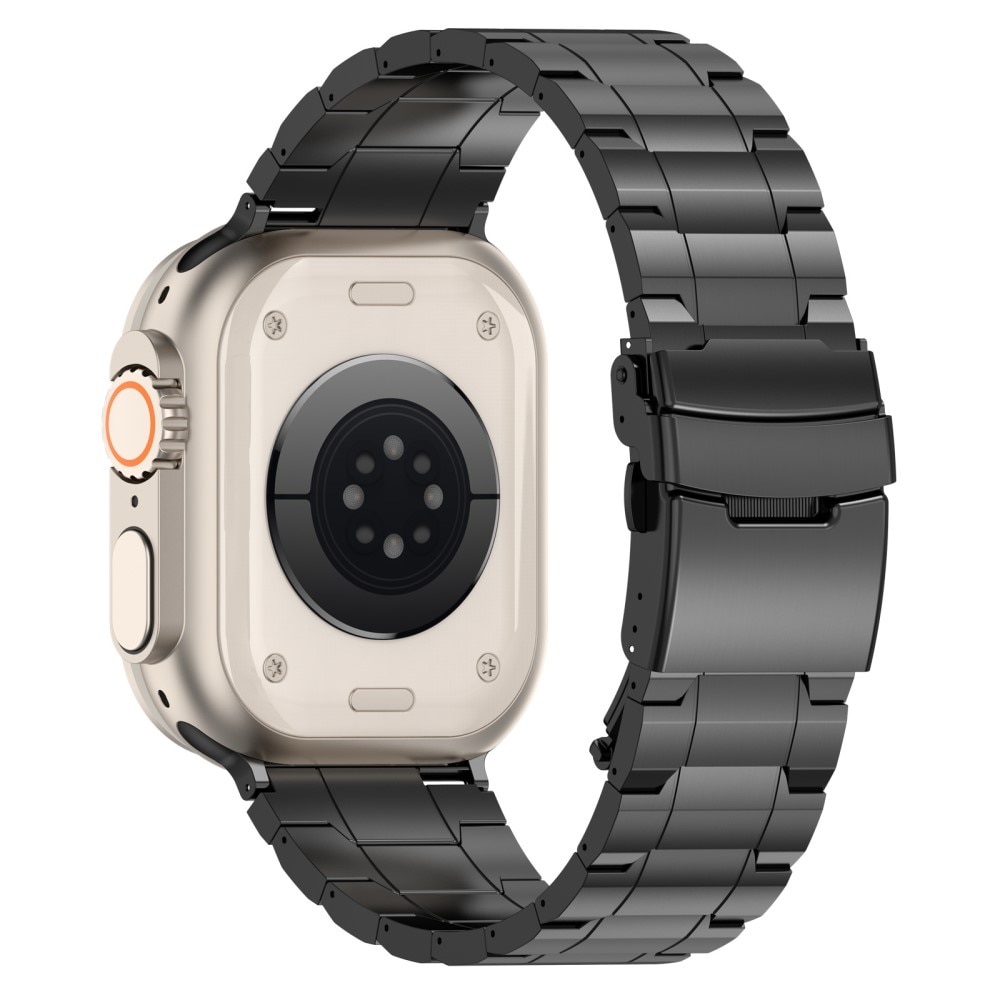 Elevate Titaniumarmbånd Apple Watch 42mm sort