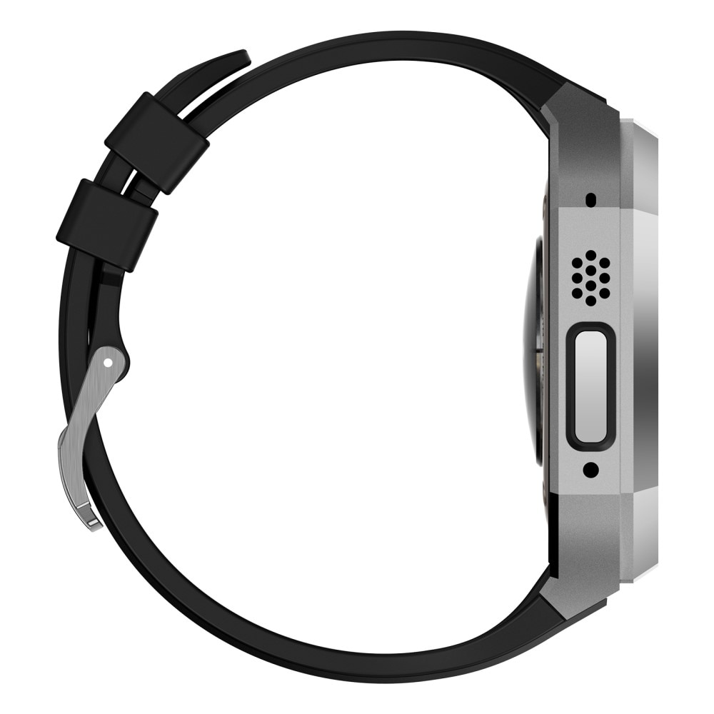 Stainless Steel Cover + Armbånd Apple Watch Ultra 2 49mm sølv/sort