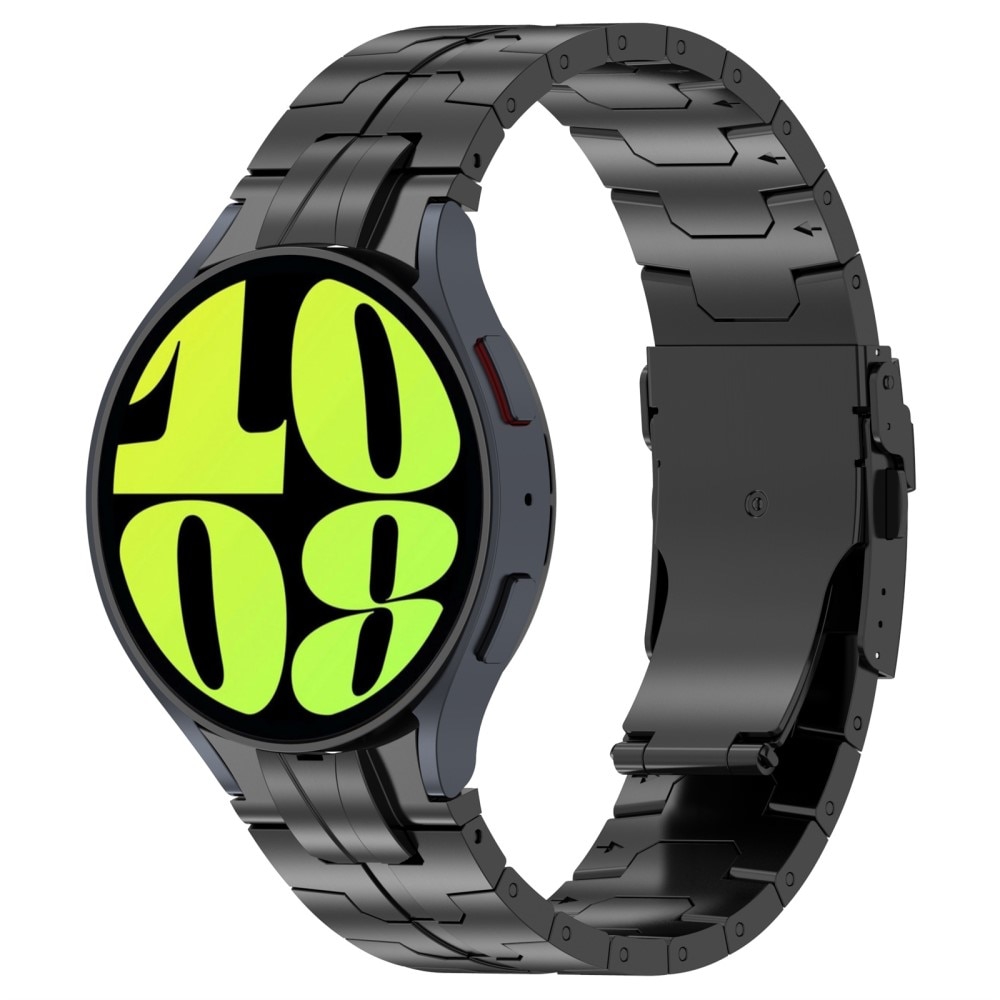 Race Stainless Steel Bracelet  Samsung Galaxy Watch 4 44mm sort