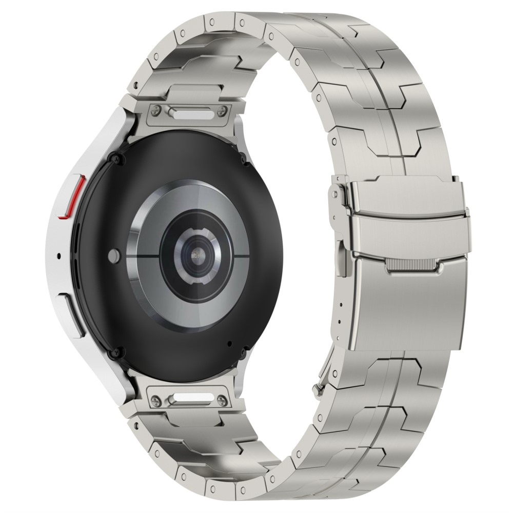 Race Stainless Steel Bracelet  Samsung Galaxy Watch 4 40mm Titanium