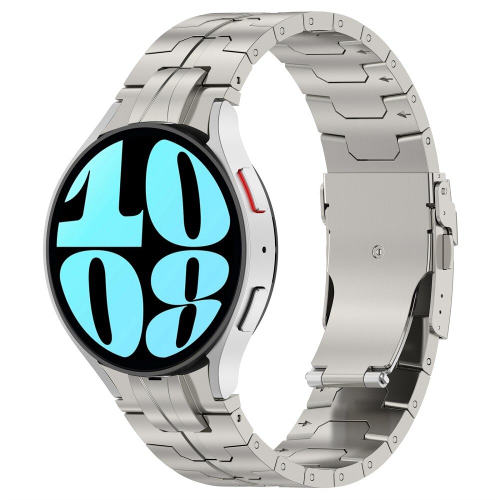 Race Stainless Steel Bracelet  Samsung Galaxy Watch 6 44mm Titanium