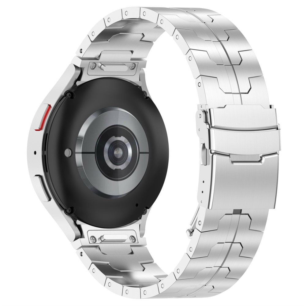 Race Stainless Steel Bracelet  Samsung Galaxy Watch 6 44mm sølv