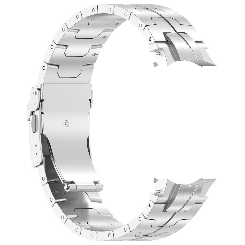 Race Stainless Steel Bracelet  Samsung Galaxy Watch 6 Classic 43mm sølv