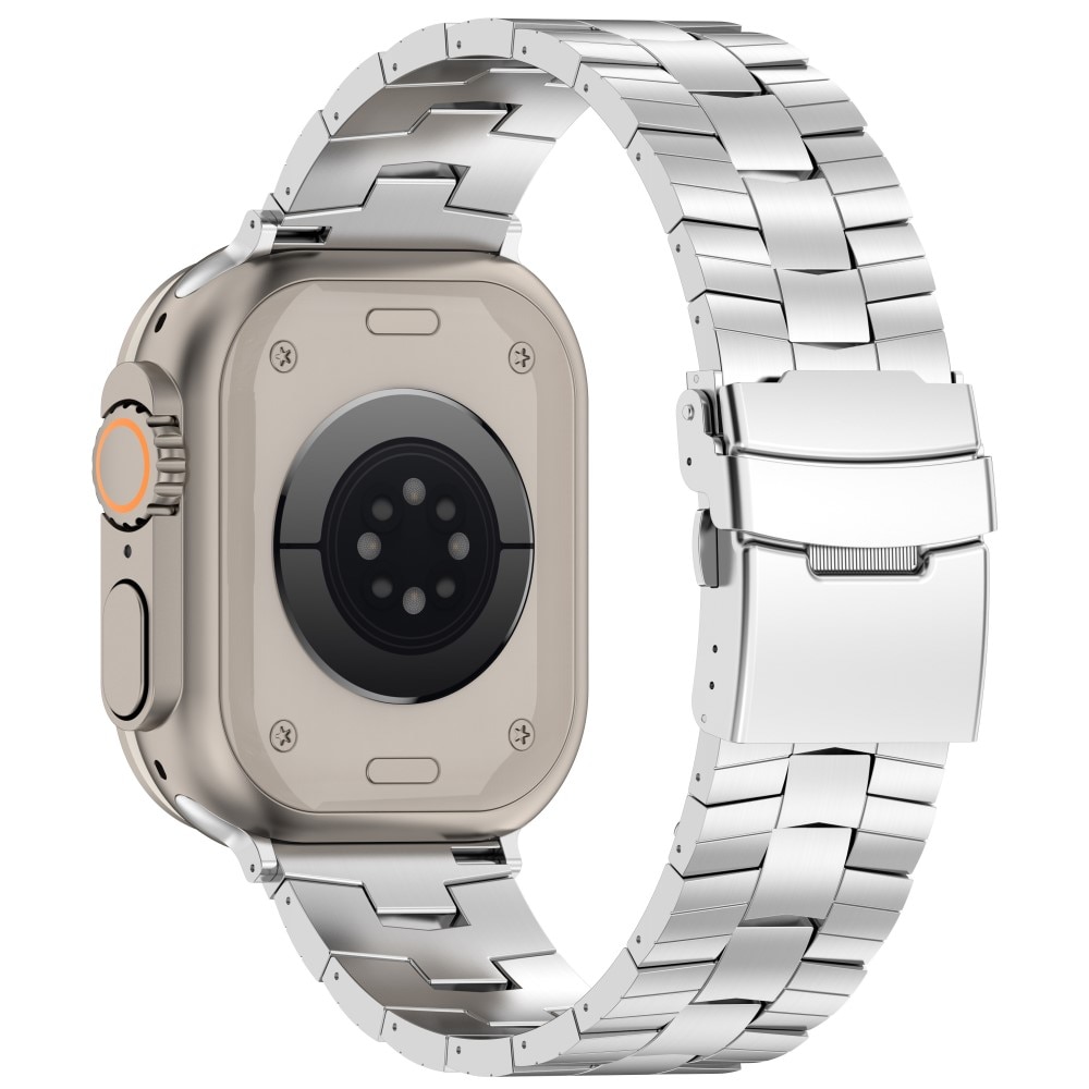 Race Titaniumarmbånd Apple Watch 41mm Series 8 sølv
