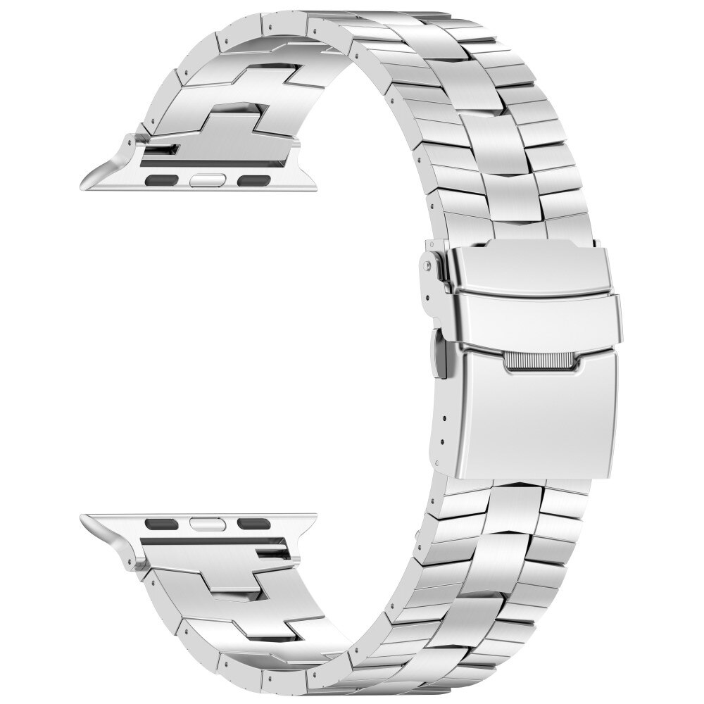 Race Titaniumarmbånd Apple Watch 41mm Series 8 sølv