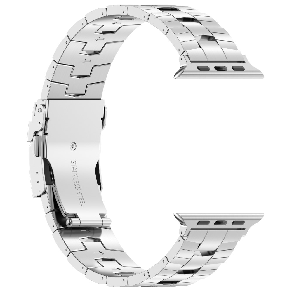 Race Titaniumarmbånd Apple Watch 45mm Series 7 sølv