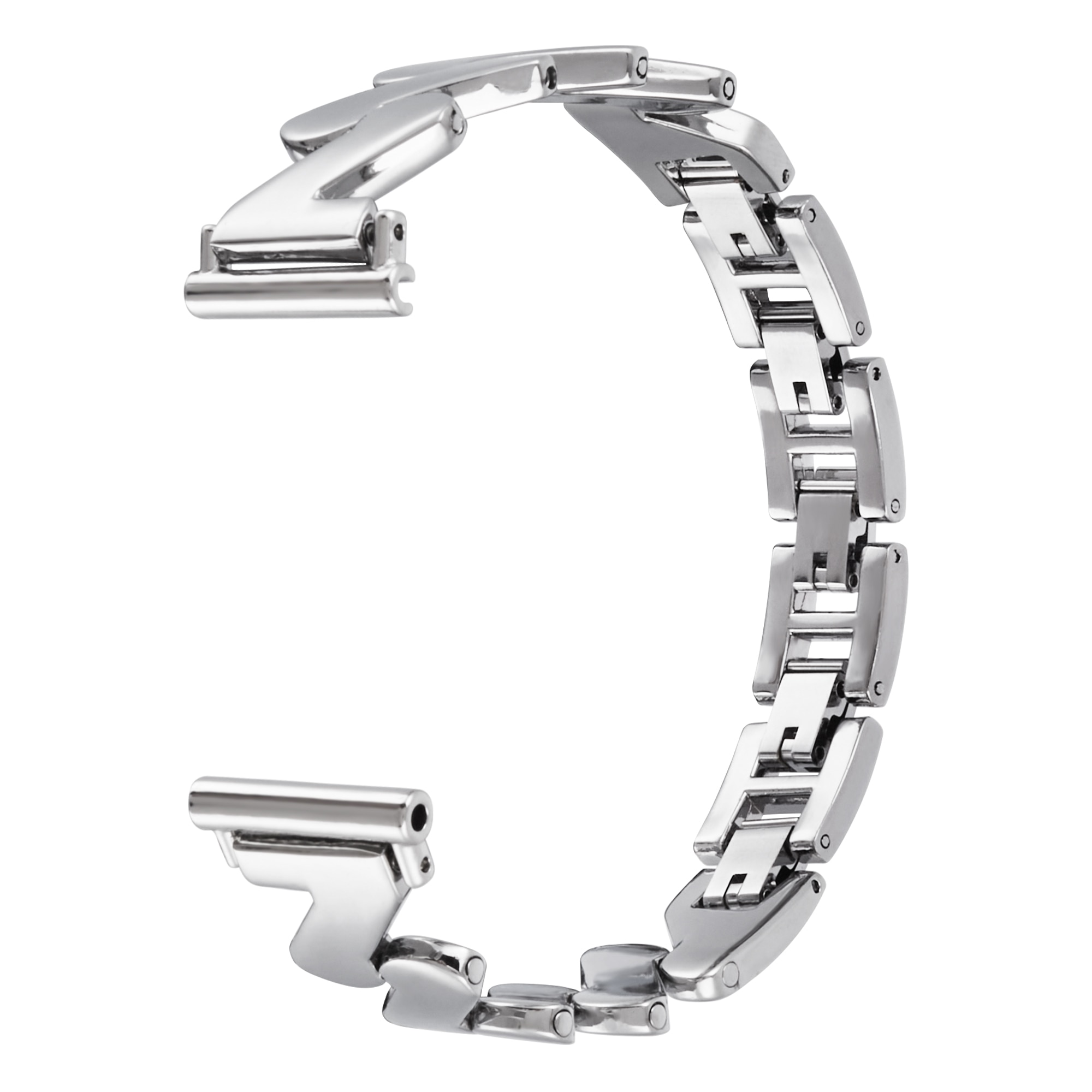 BølgetMetalarmbånd Withings Steel HR 36mm sølv