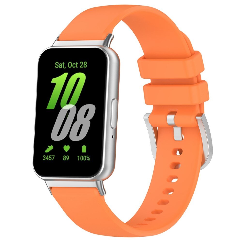 Rem af silikone til Samsung Galaxy Fit 3 orange