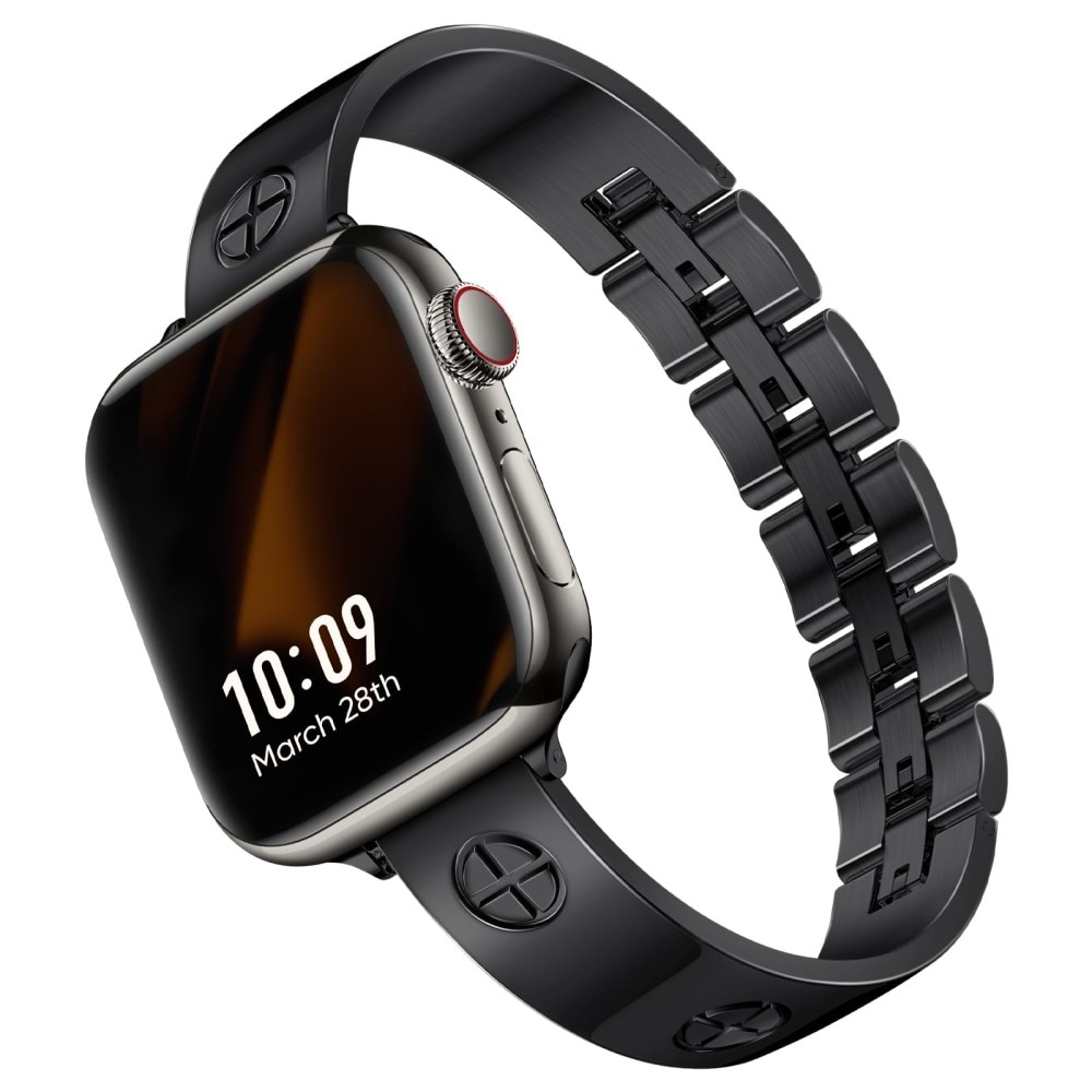 Bangle Cross Bracelet Apple Watch 41mm Series 8 sort