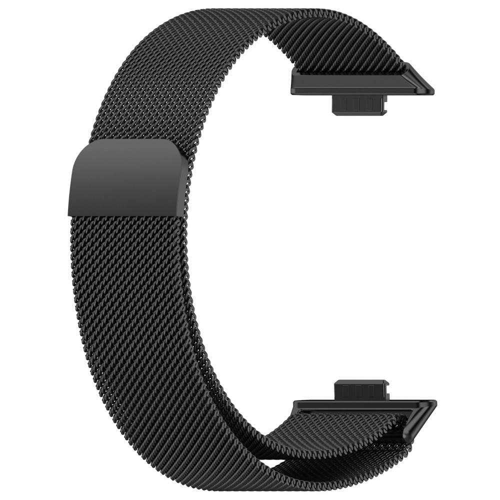 Armbånd Milanese Huawei Watch Fit 4 Pro Sort