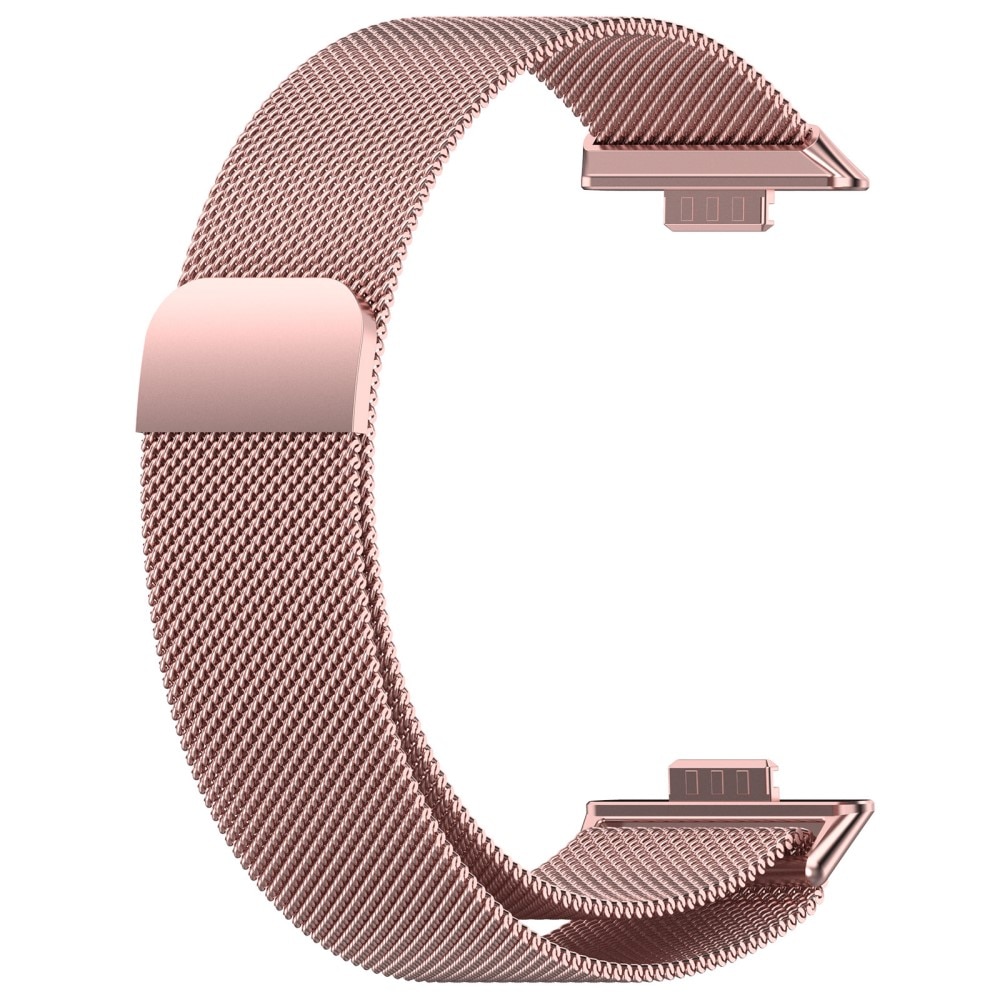 Armbånd Milanese Huawei Watch Fit 4 Pro Lyserød guld