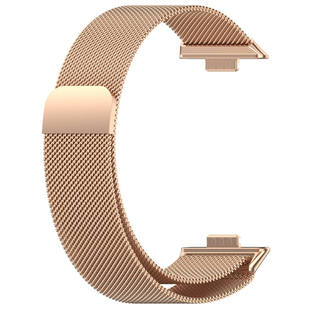 Armbånd Milanese Huawei Watch Fit 4 Rose guld