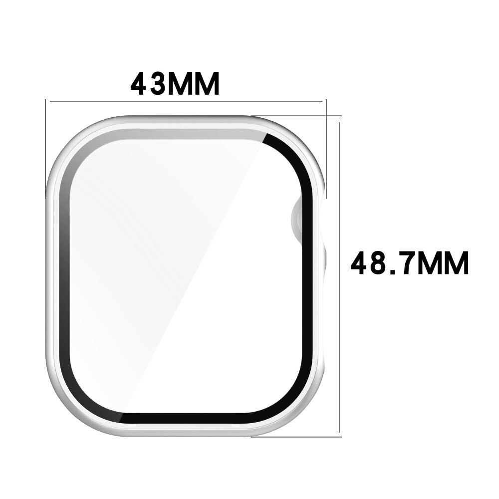 Full Cover Case Apple Watch Series 10 46mm Gennemsigtig