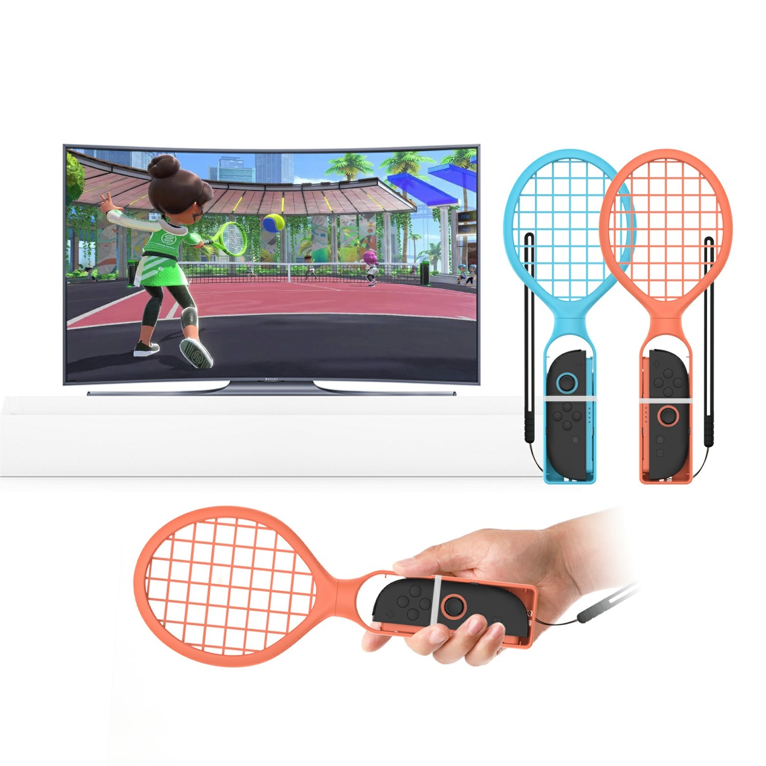 Ketcher til Joy-Con Nintendo Switch 2 Blå/Rød