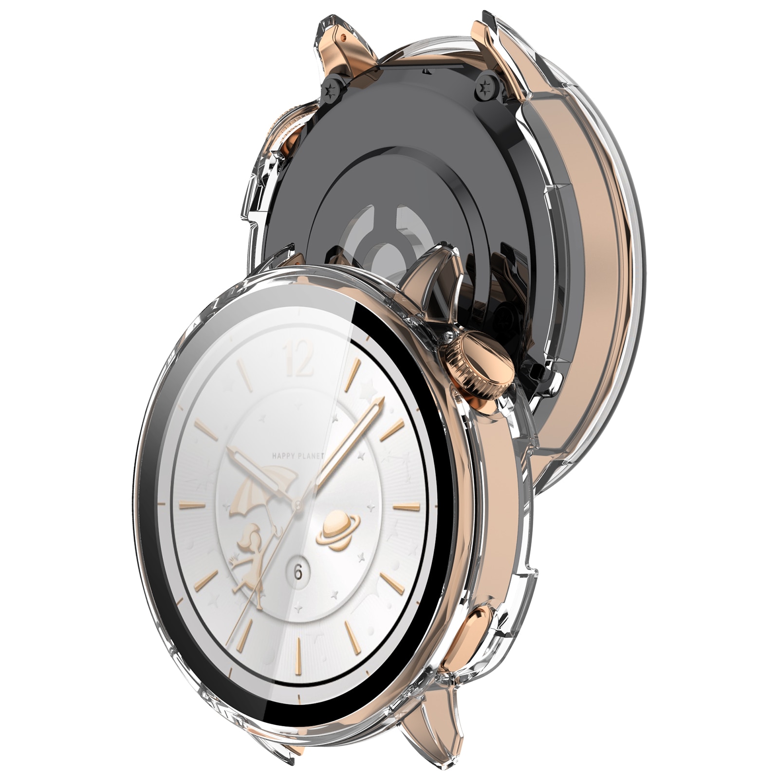 Full Cover Case  OnePlus Watch 3 43mm Gennemsigtig