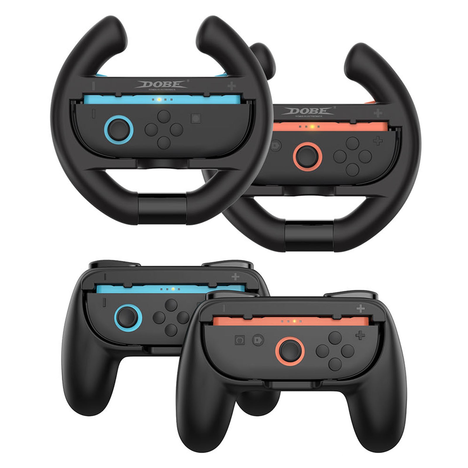 Rat og Håndkontroller til Joy-Con Nintendo Switch 2 Sort