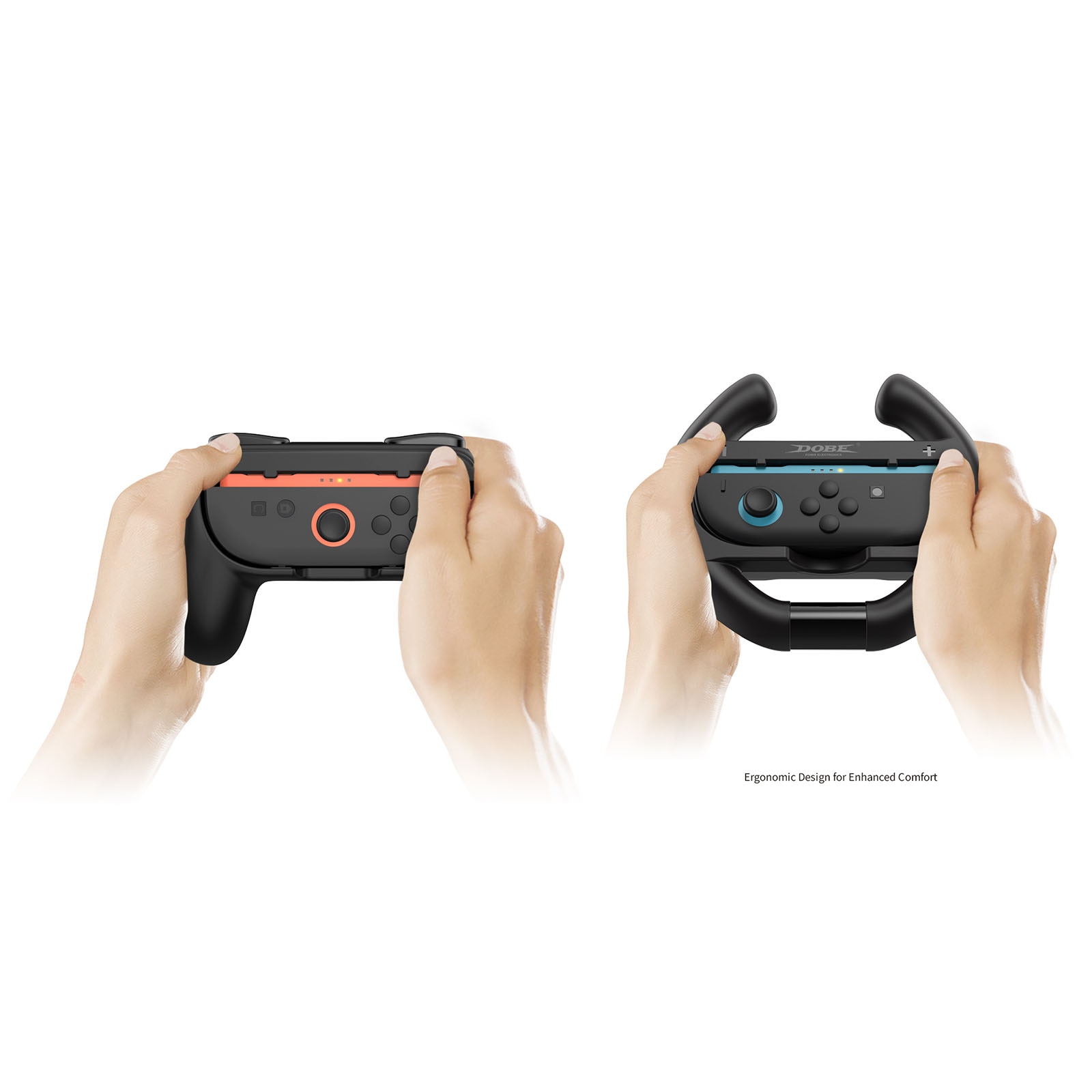 Rat og Håndkontroller til Joy-Con Nintendo Switch 2 Sort