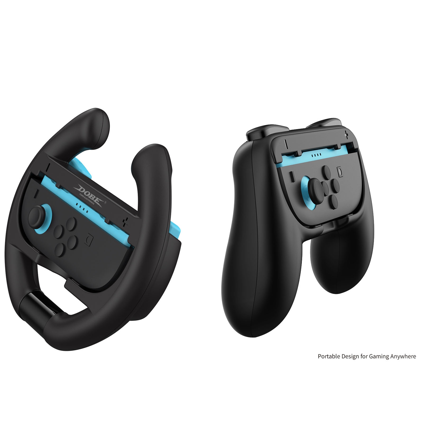 Rat og Håndkontroller til Joy-Con Nintendo Switch 2 Sort