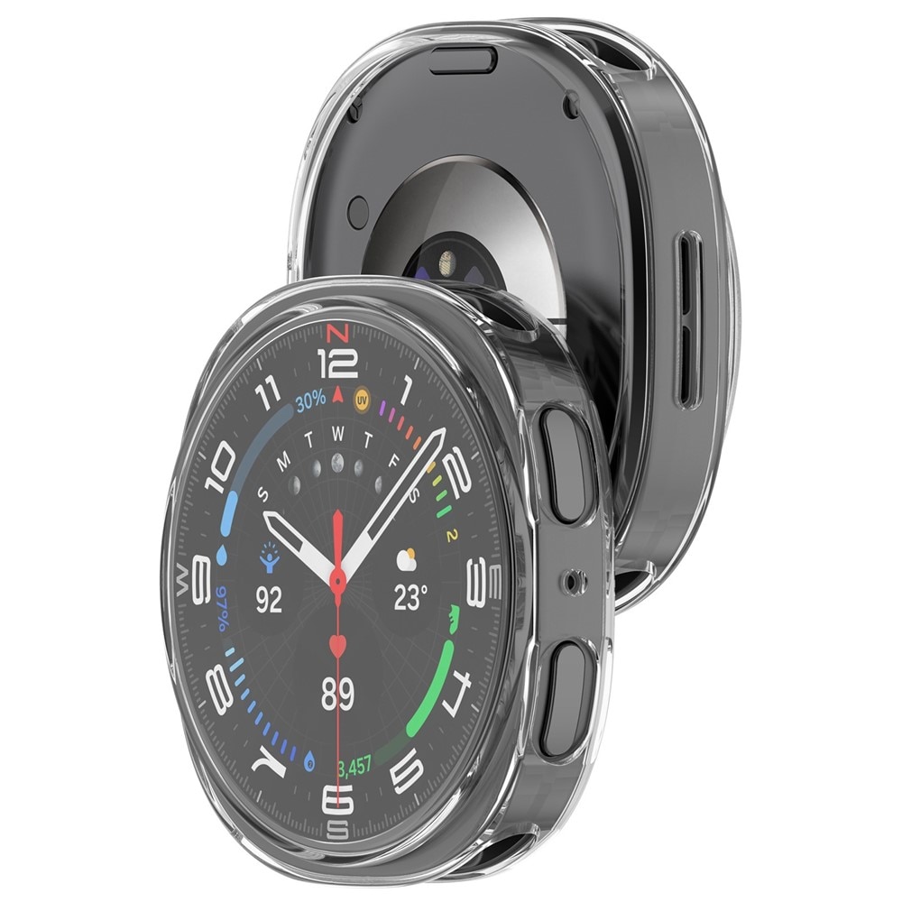 Full Protection Case Samsung Galaxy Watch 8 44mm Gennemsigtig