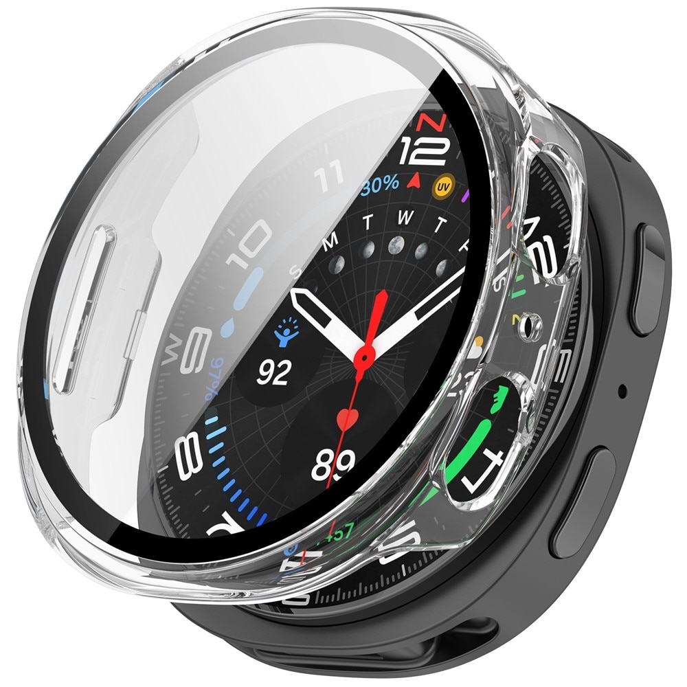 Full Cover Case Samsung Galaxy Watch 8 44mm Gennemsigtig