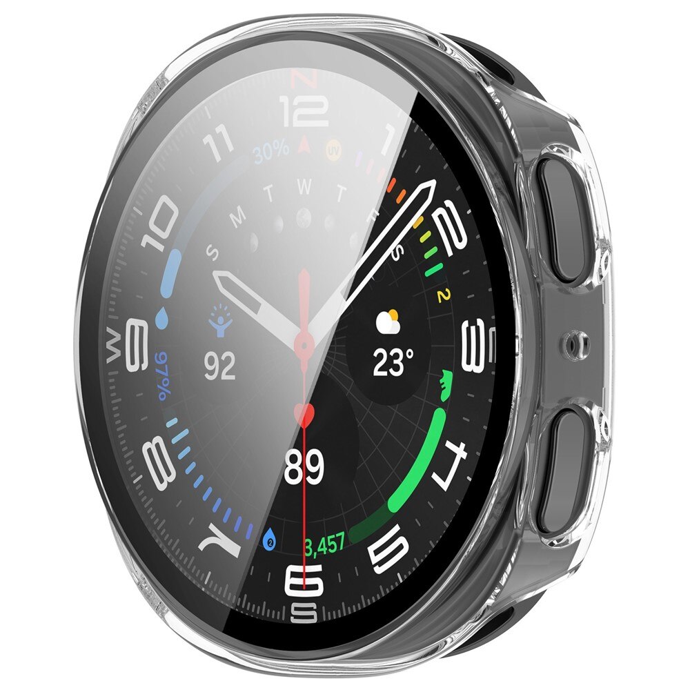 Full Cover Case Samsung Galaxy Watch 8 44mm Gennemsigtig