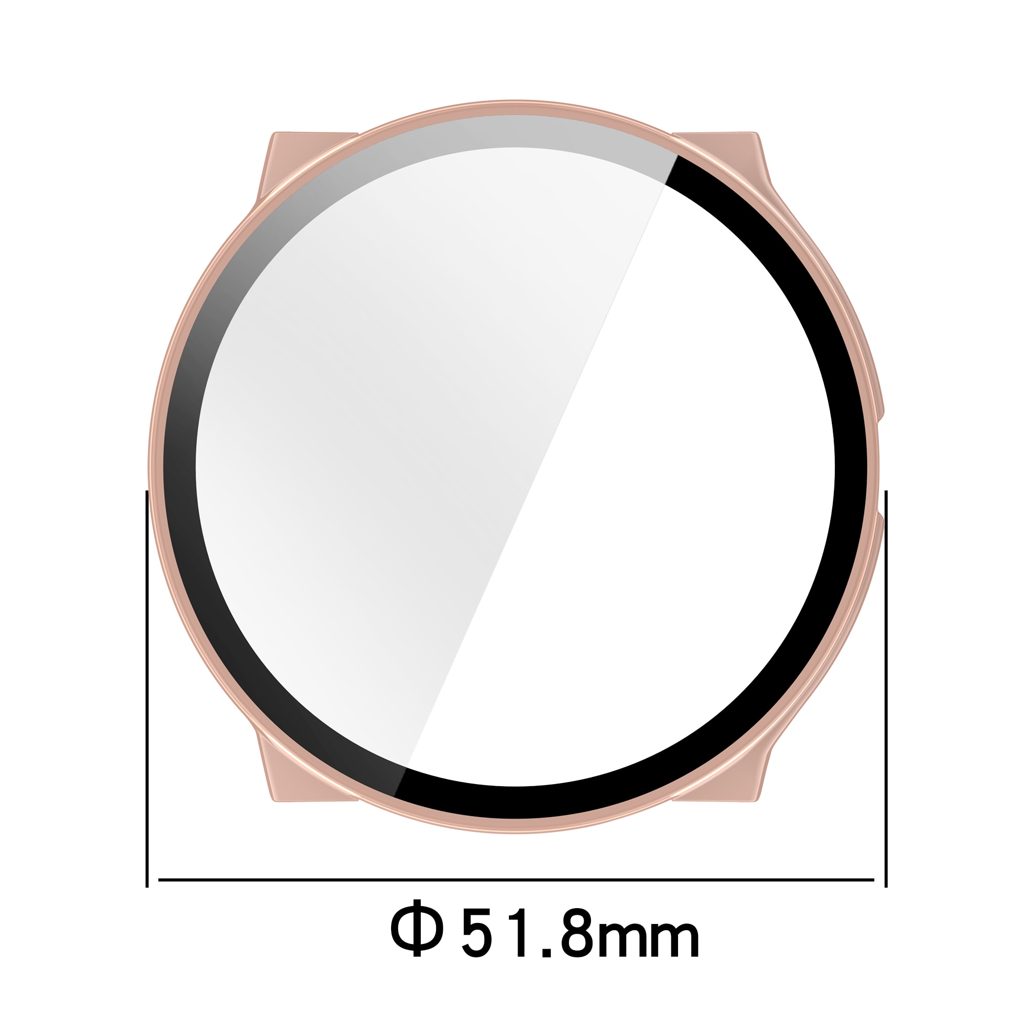 Full Cover Case Suunto Race 2 Gennemsigtig