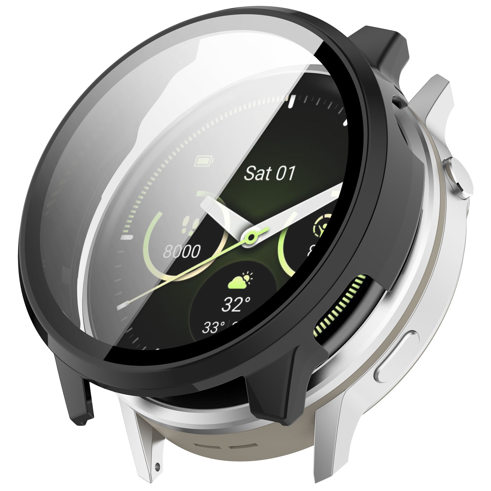 Full Cover Case Garmin Venu 4 45mm Sort