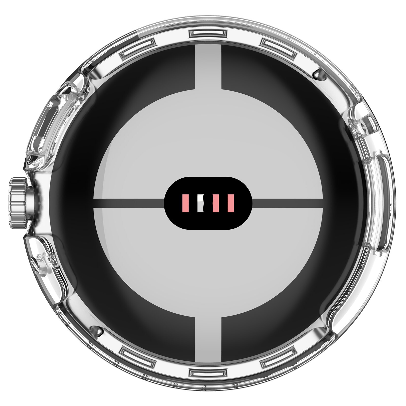 Full Cover Case Google Pixel Watch 4 41mm Gennemsigtig