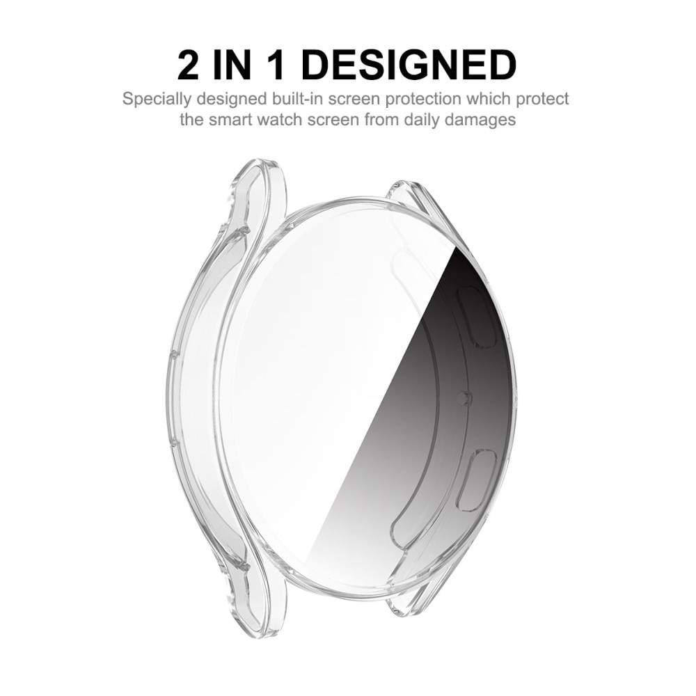 Full-fit Cover Samsung Galaxy Watch 4 40mm gennemsigtig