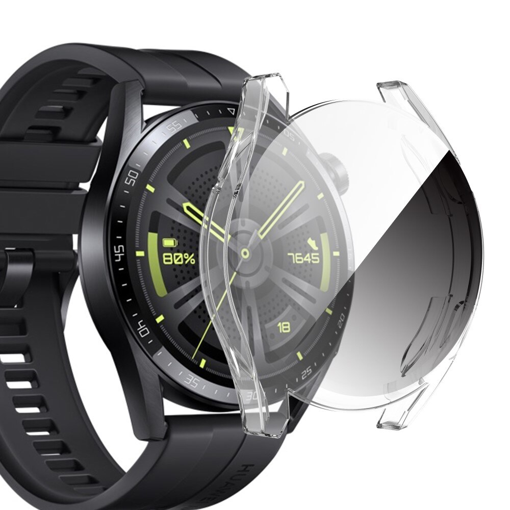 Full-fit Cover Huawei Watch GT 3 46mm gennemsigtig