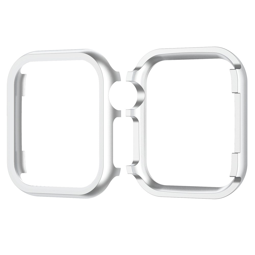 Cover aluminium Apple Watch 45mm Series 9 sølv