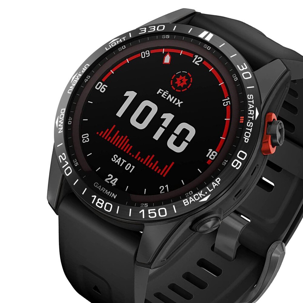 Ramme Garmin Fenix 7S Pro sort