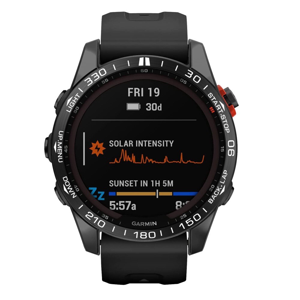 Ramme Garmin Fenix 7S Pro sort