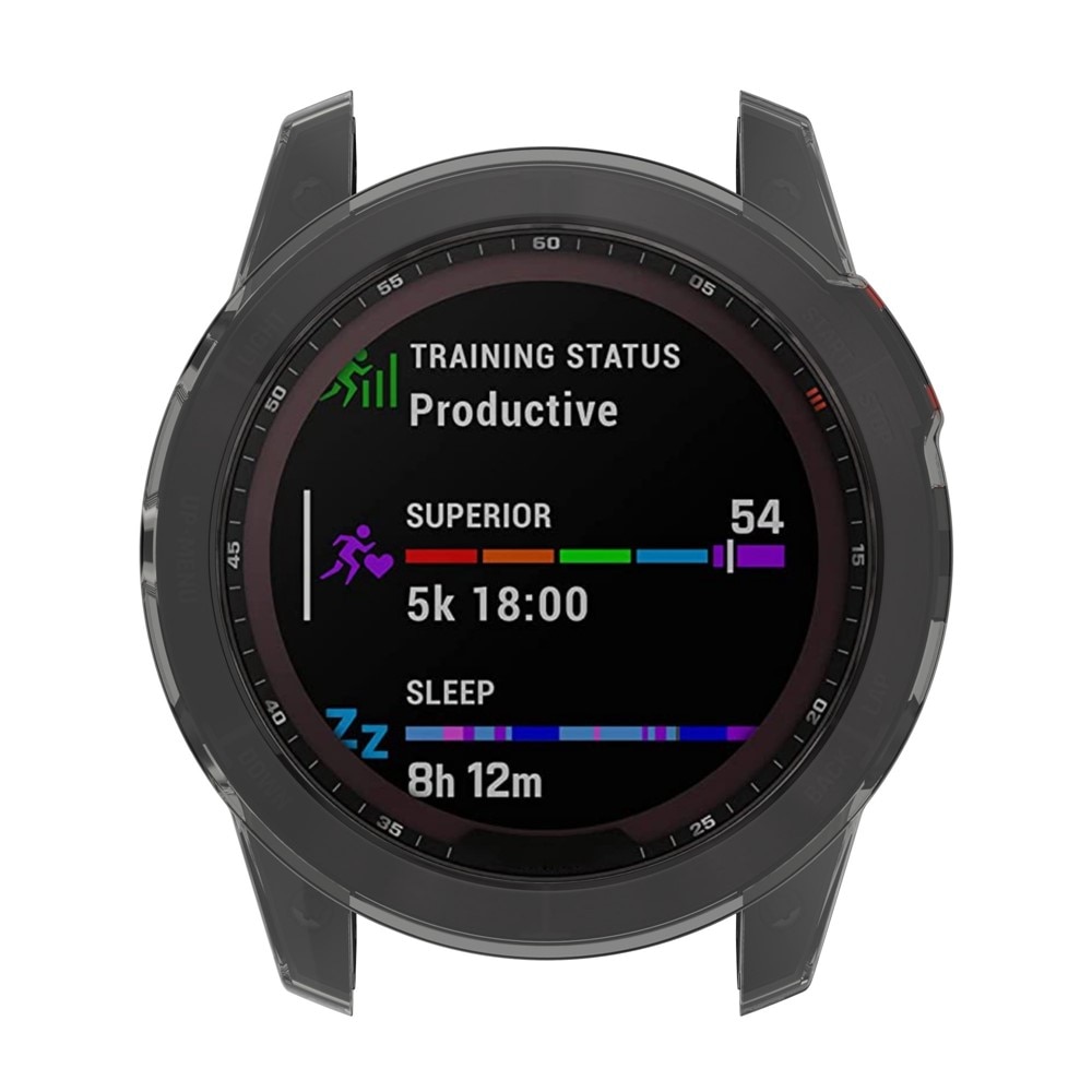 Cover Garmin Fenix 7 sort