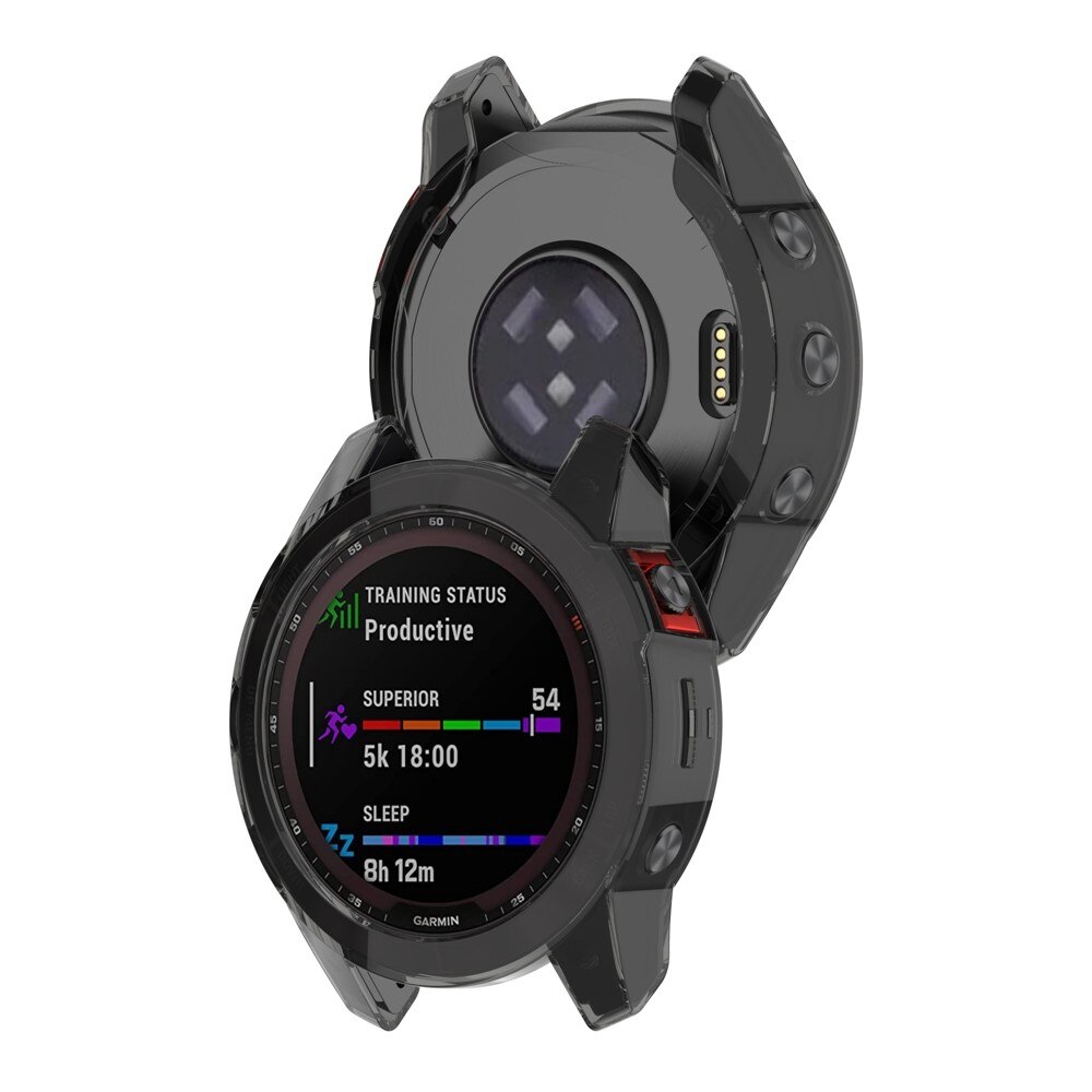 Cover Garmin Fenix 7X sort