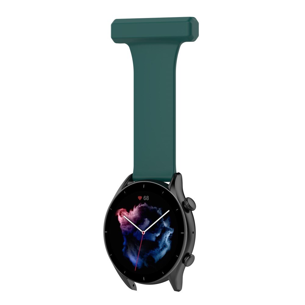 Samsung Galaxy Watch 46mm/45 mm sygeplejerskeur rem mørkegrøn