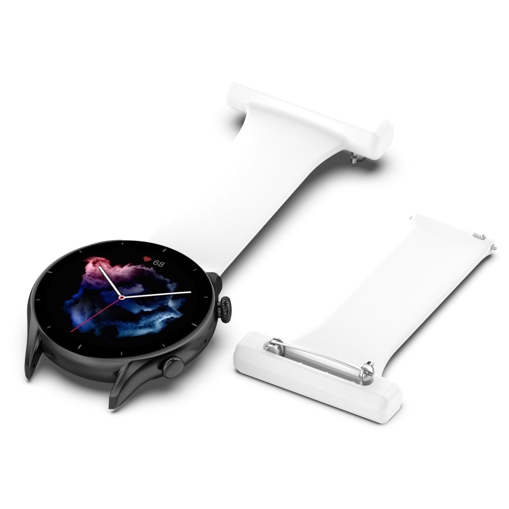 Samsung Galaxy Watch 46mm/45 mm sygeplejerskeur rem hvid