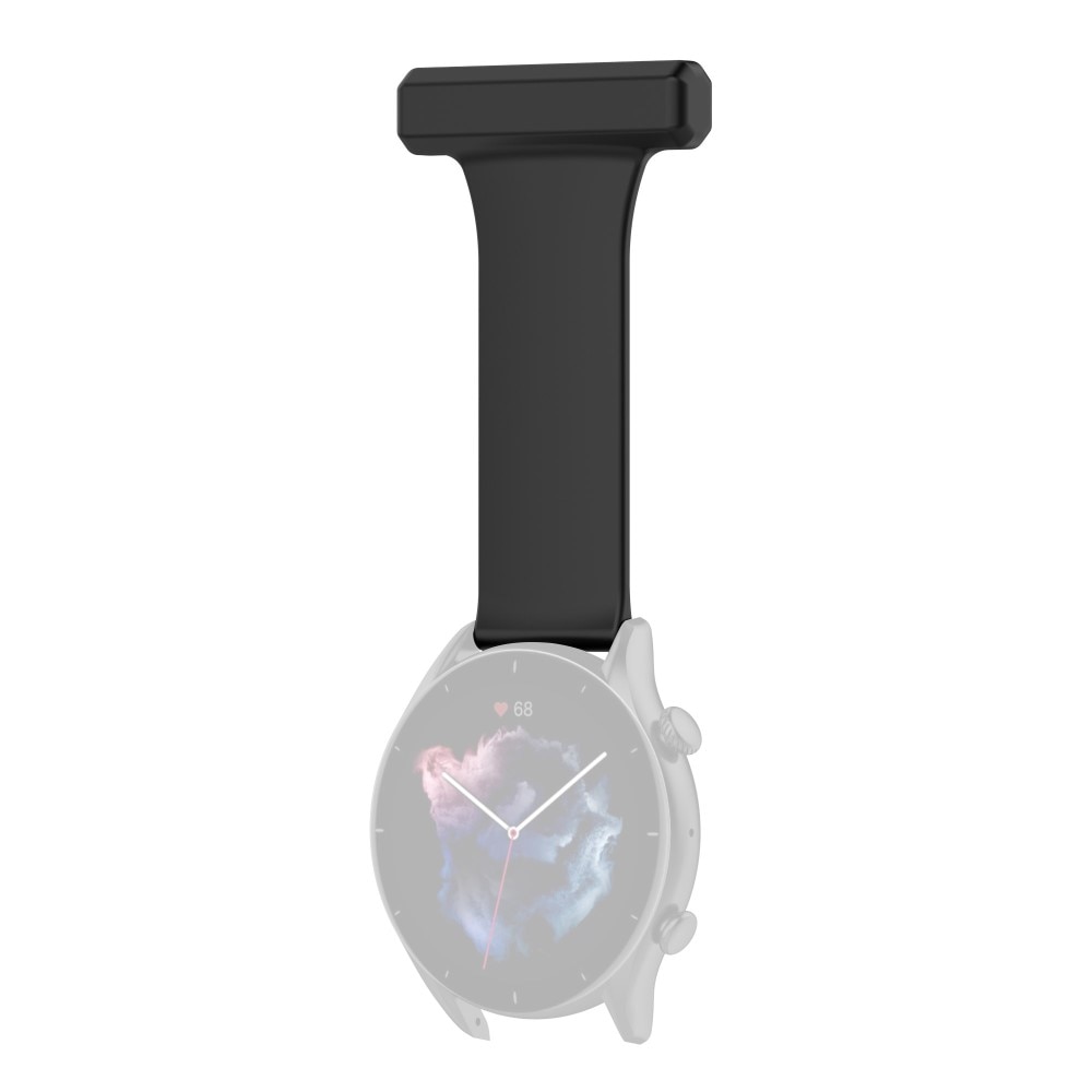 Samsung Galaxy Watch 46mm/45 mm sygeplejerskeur rem sort