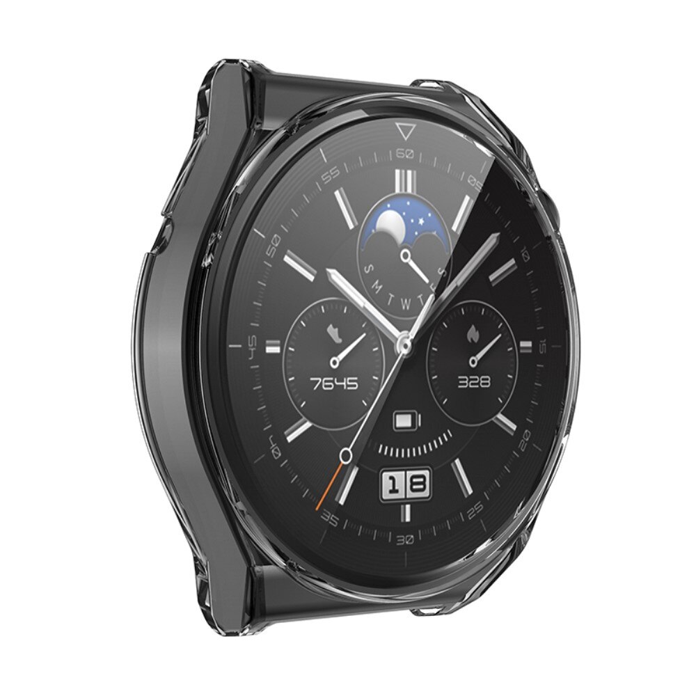 Full-fit Cover Huawei Watch GT 3 Pro 46mm gennemsigtig