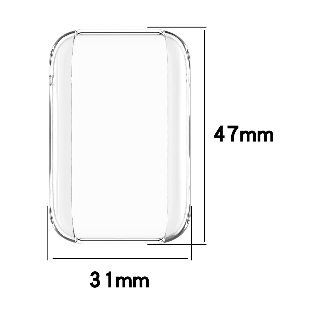 Full-fit Cover Xiaomi Mi Band 7 Pro gennemsigtig
