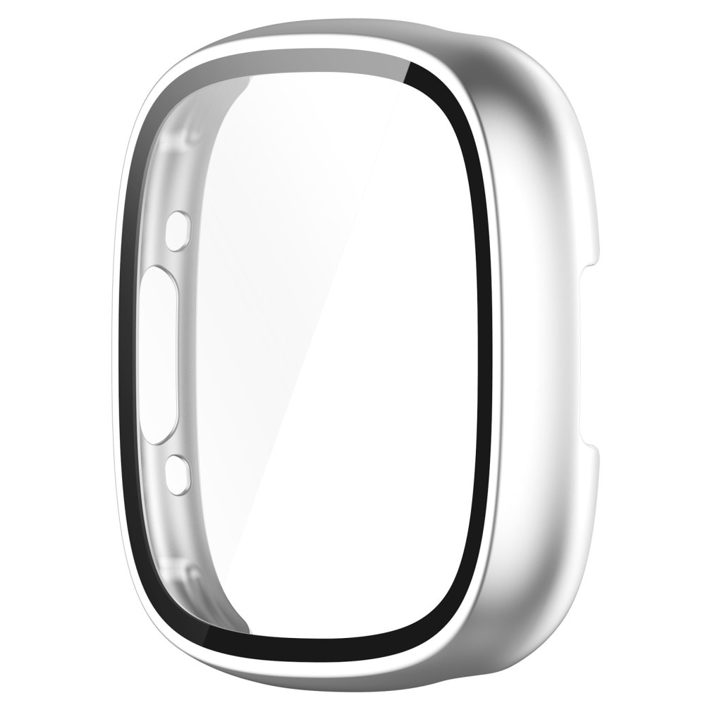 Full Cover Case Fitbit Versa 4 sølv